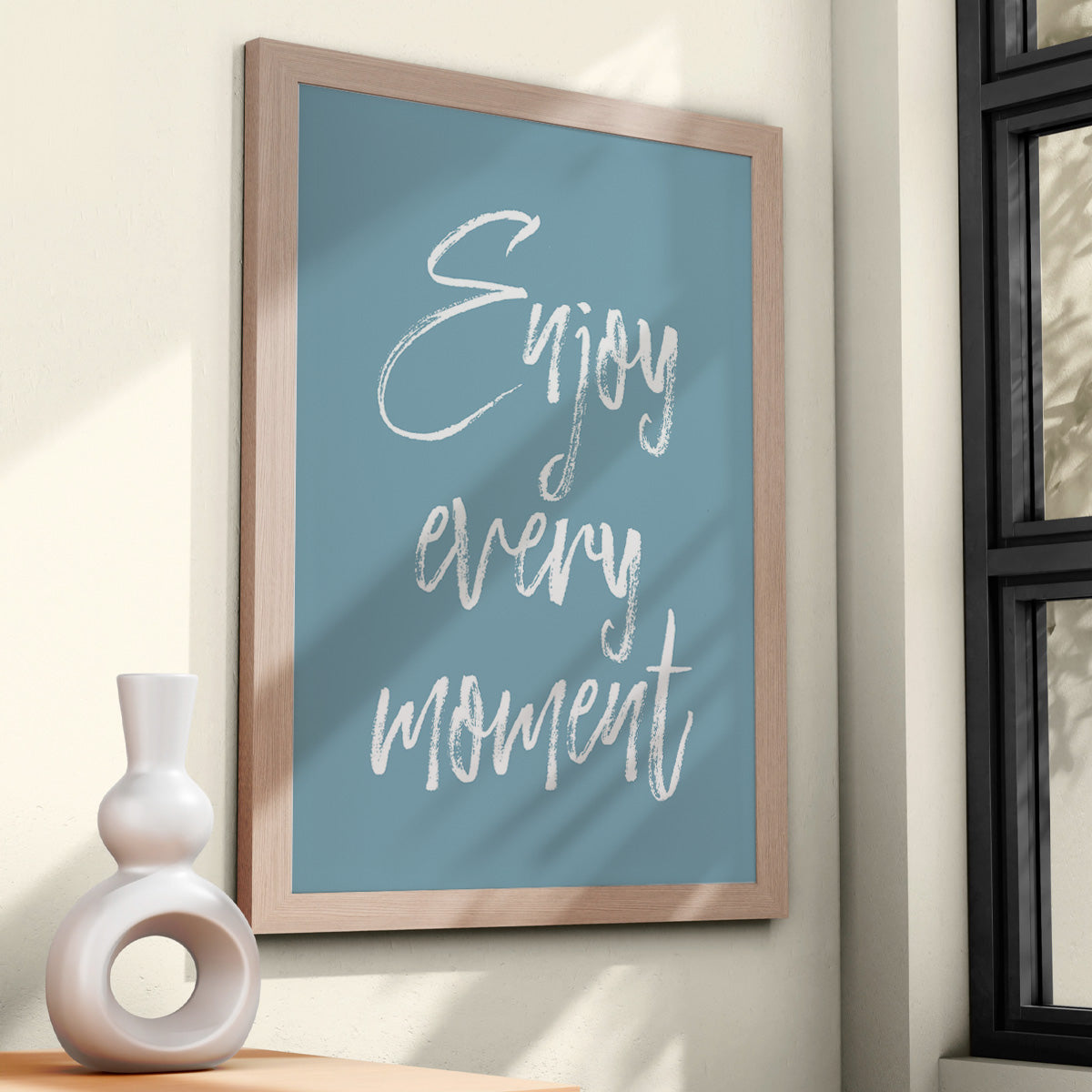 Enjoy Every moment HD Metal Wall Art