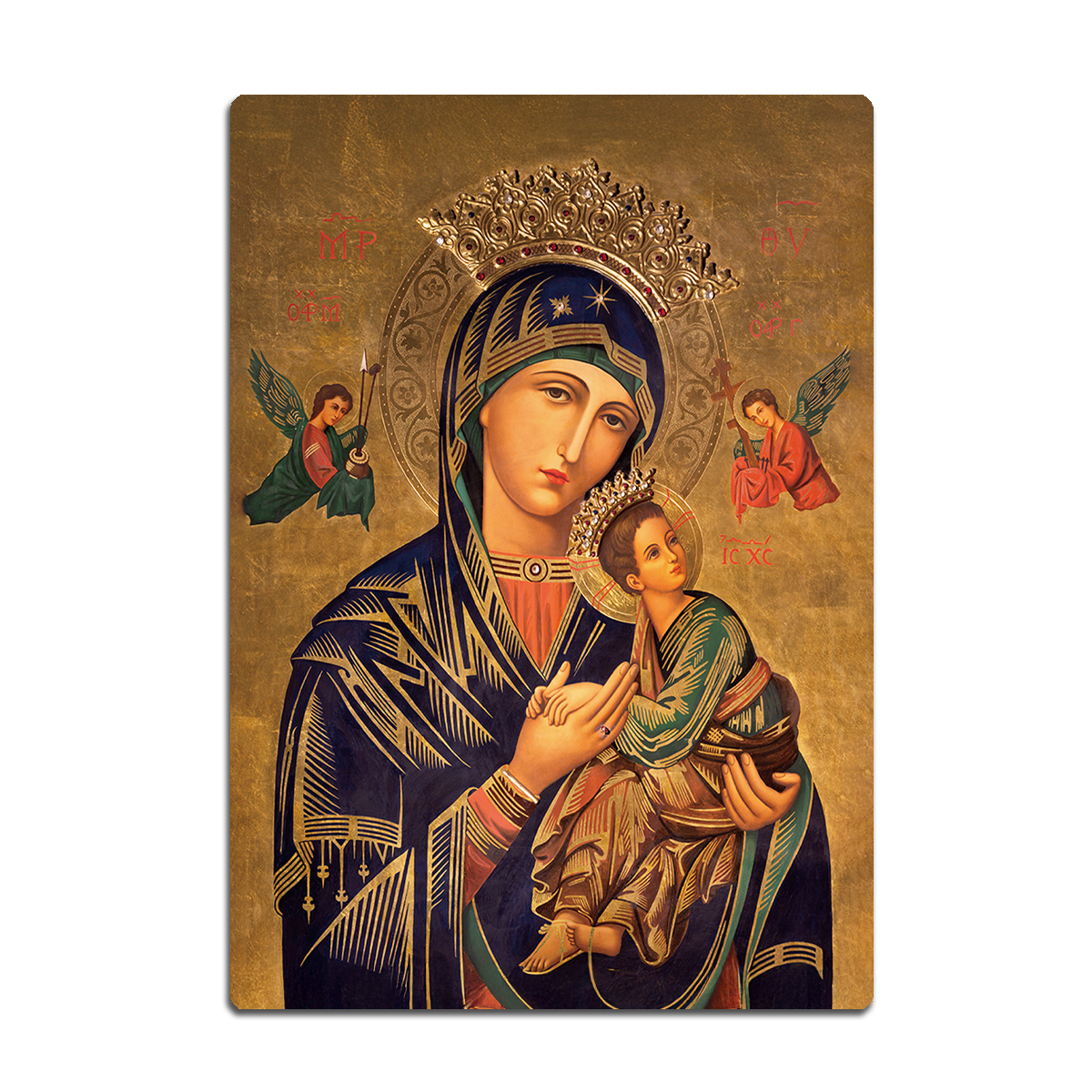 Our Lady of Perpetual Help - Metal Wall Art