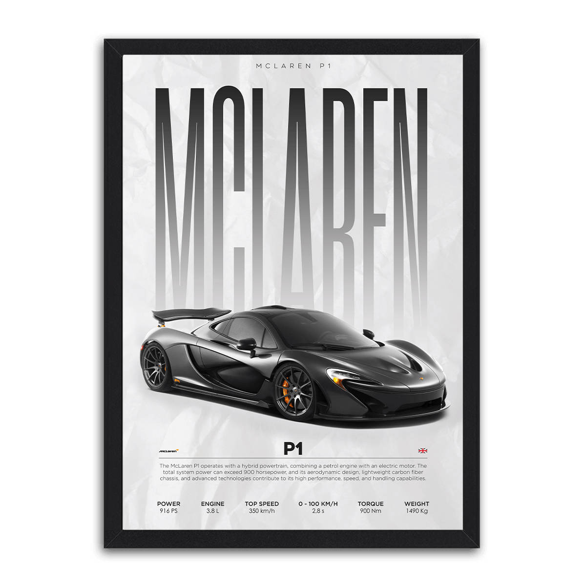 McLaren P1 - Apex of Engineering - PixMagic