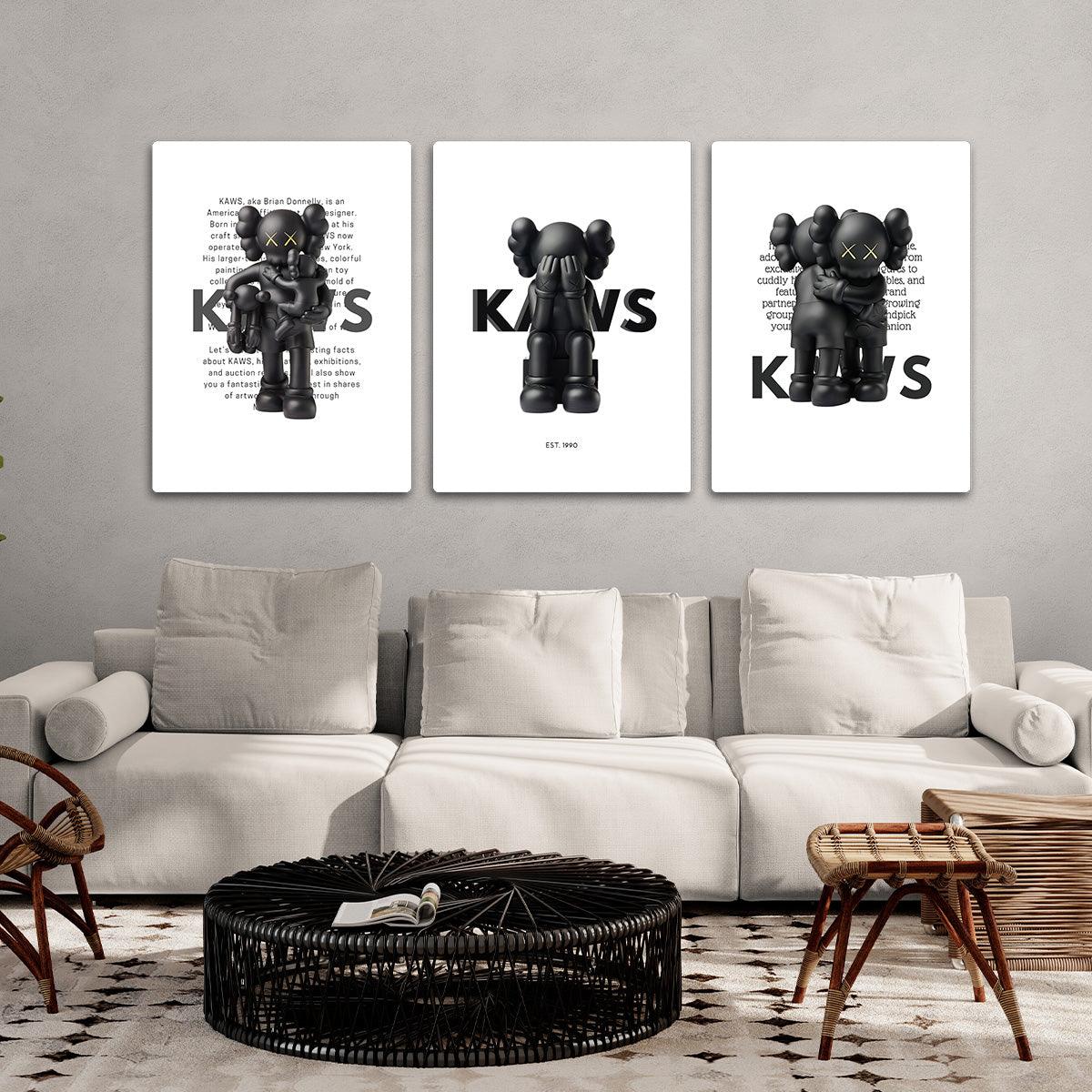 Nike KAWS -Poster set of 3