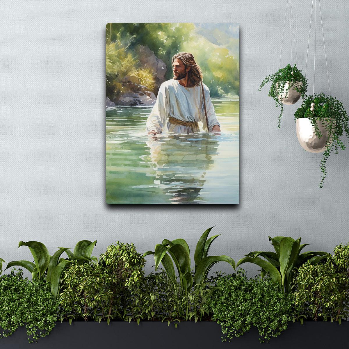 Scared Waters: Jesus Baptismal Grace.
