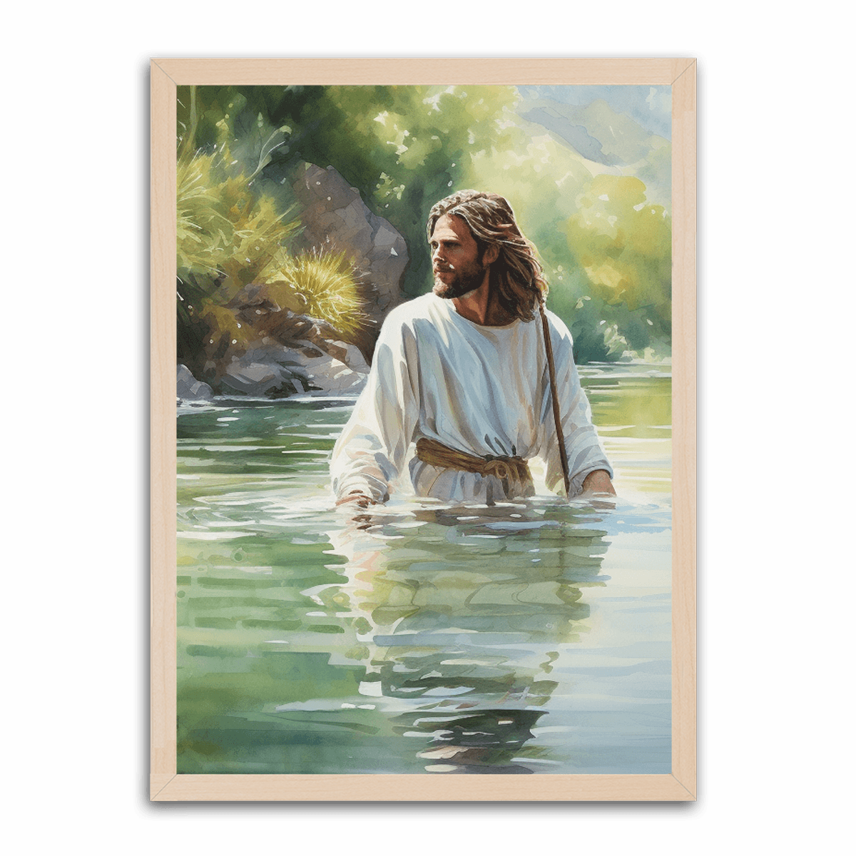 Scared Waters: Jesus Baptismal Grace.