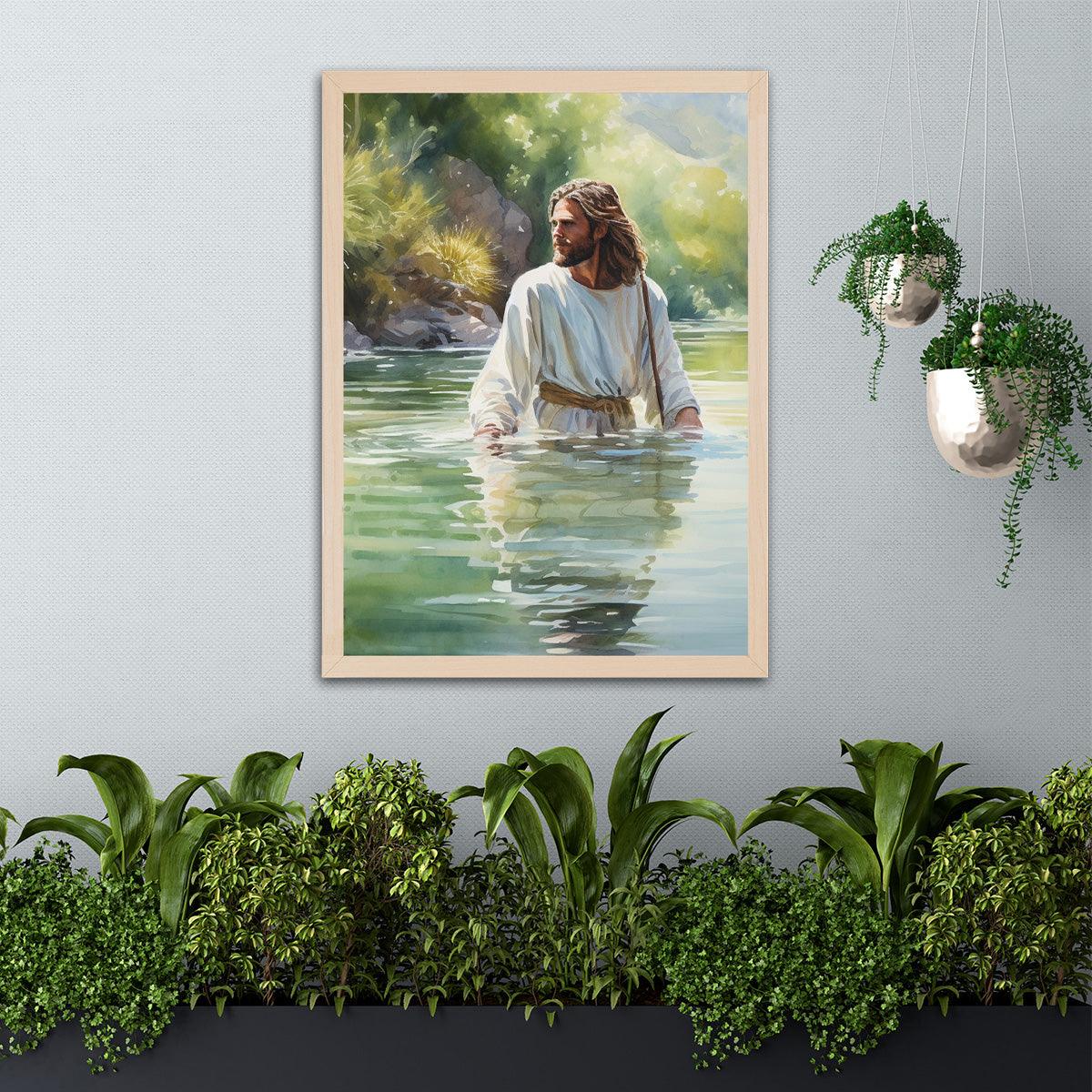 Scared Waters: Jesus Baptismal Grace.