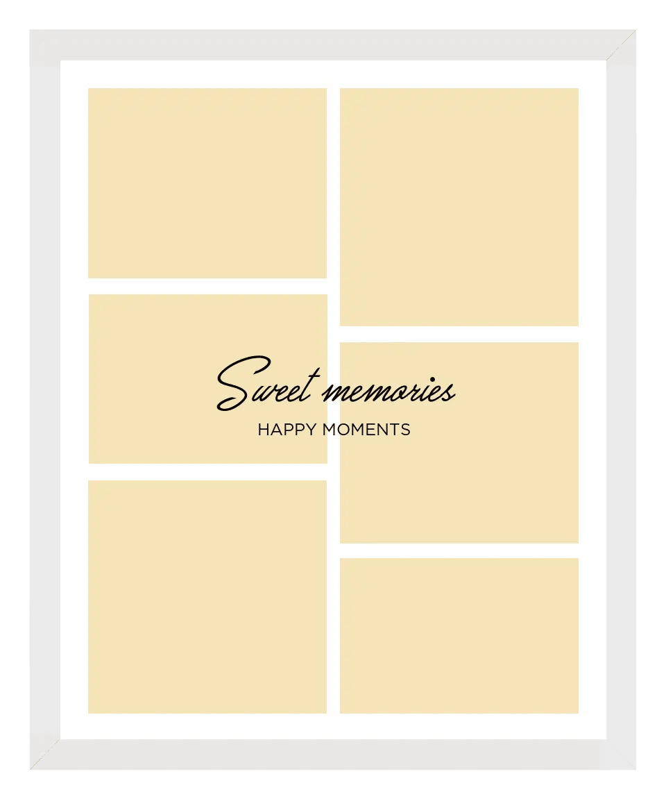 Sweet Memories Collage - Mothers Day Gifts - PixMagic