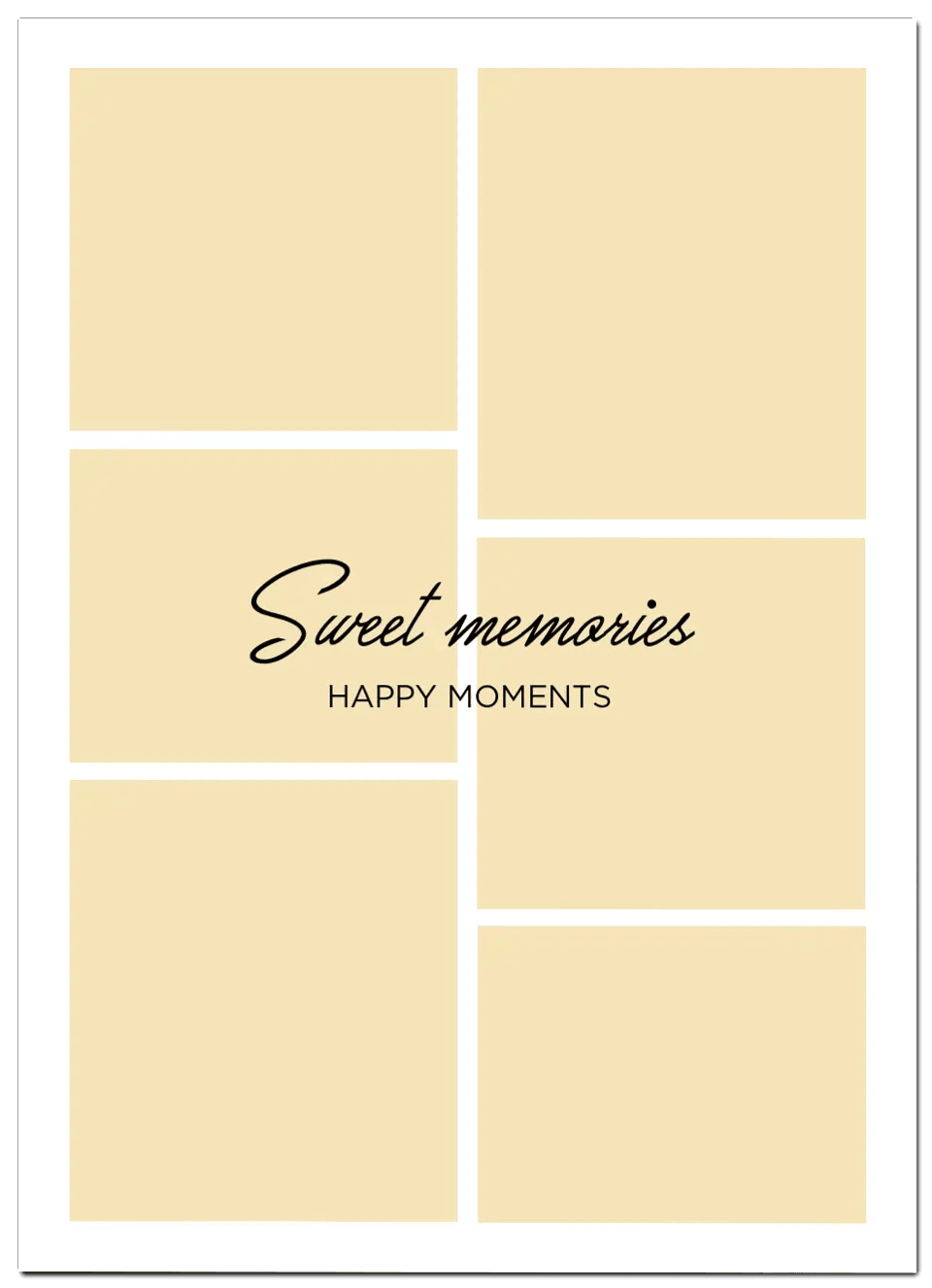 Sweet Memories Collage - Mothers Day Gifts - PixMagic